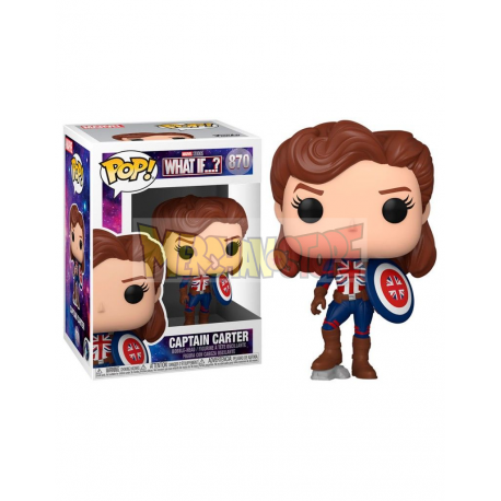 Figura Funko POP! Marvel -What if...? - Capitana Carter 870