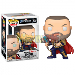 Figura Funko POP! Marvel -Vengadores videojuego - Thor traje Stark Tech 628