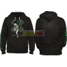 Sudadera adulto con capucha Hunter x Hunter negra Talla M