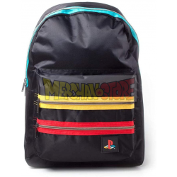 Mochila PlayStation logo retro negra 41cm