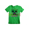 Camiseta adulto Minecraft - Creeper face Talla S