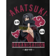 Camiseta adulto Naruto - Akatsuki Organisation negra Talla S