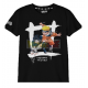 Camiseta infantil Naruto - Naruto Duo negra 8 años 128cm