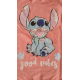 Sudadera Adulto Disney - Stitch good vibes rosa Talla M - L