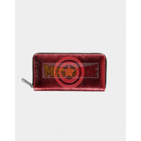 Cartera monedero señora Marvel - Capitán América roja