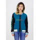 Chaqueta universitaria para chica Rick & Morty - Space travel Talla L