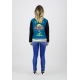 Chaqueta universitaria para chica Rick & Morty - Space travel Talla L