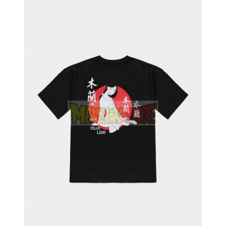 Camiseta adulto para chica Disney - Mulán Talla XL