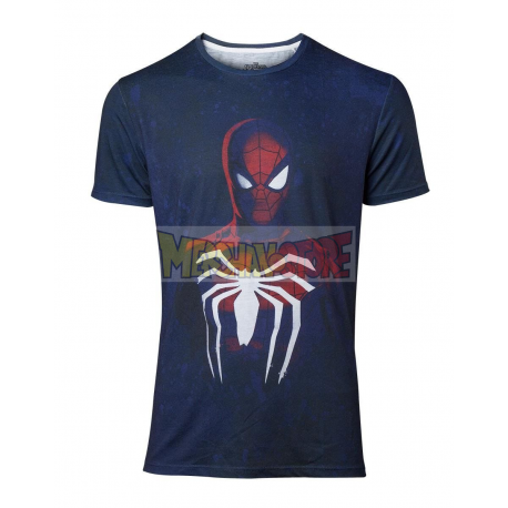 Camiseta adulto Marvel - Acid Wash Spider-Man Talla L