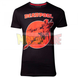 Camiseta adulto Marvel - Deadpool vintage Talla XL