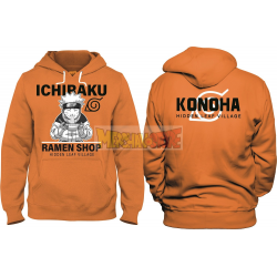 Sudadera adulto con capucha Naruto - Ichiraku Ramen Shop Talla L