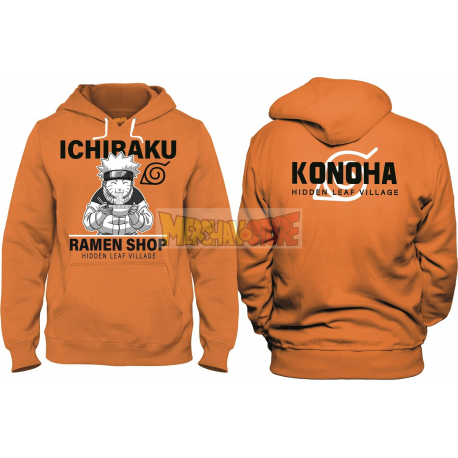 Sudadera adulto con capucha Naruto - Ichiraku Ramen Shop Talla L