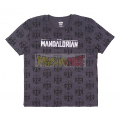 Camiseta adulto Star Wars - The Mandalorian gris Talla M