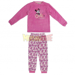 Pijama coralino niña Disney - Minnie 3 años 98cm en caja regalo