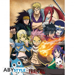 Póster Fairy Tail - Guild 52x38cm