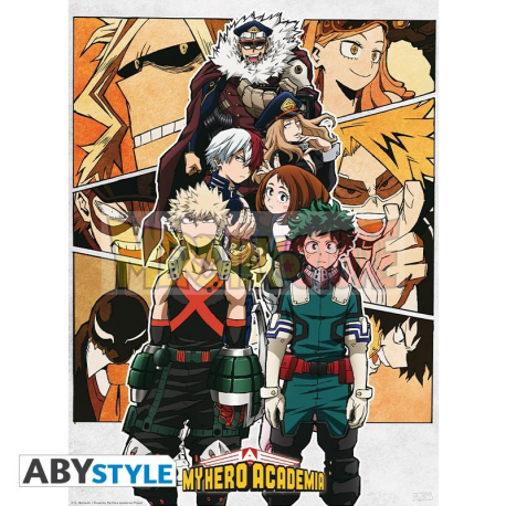 Póster My Hero Academia - Grupo 52x38cm