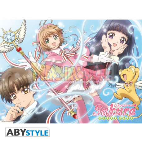 Póster Cardcaptor Sakura - Grupo 52x38cm