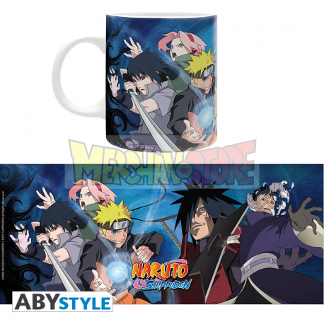 Taza cerámica Naruto Shippuden - Naruto vs Madara 320Ml