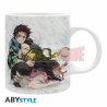 Taza cerámica Demon Slayer - Tanjiro & Nezuko 320Ml