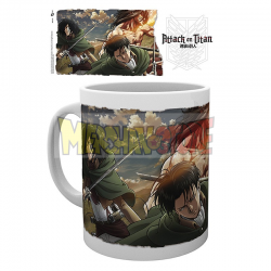 Taza cerámica Attack on Titan - Scouts 320Ml