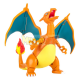 Pokémon 25 aniversario Figura Select Charizard 15cm