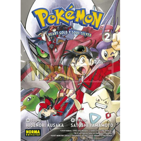 Cómic Pokémon 25 Oro Heartgold y Plata Soulsilver 2