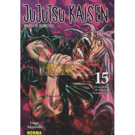 Cómic Jujutsu Kaisen 15