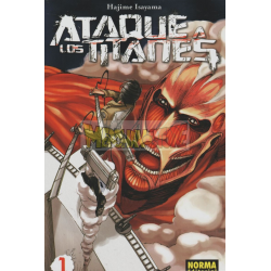 Cómic Ataque a los Titanes (Attack on Titan) 1