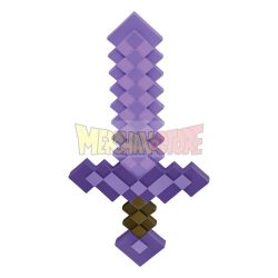 Réplica de plástico Espada Minecraft - Enchanted Sword 51cm