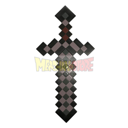 Réplica de plástico Espada Minecraft - Nether Sword 51cm