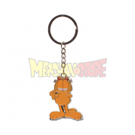 Llavero metálico Garfield 10cm