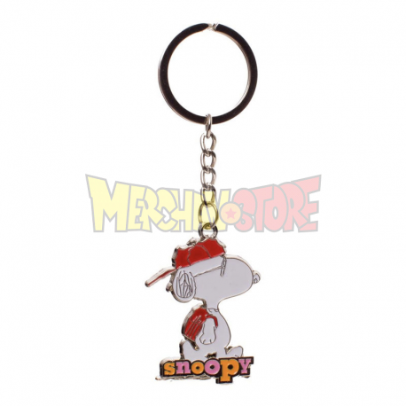 Llavero metálico Snoopy 10cm