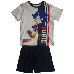 Pijama interlock niño Sonic 8 años 128cm