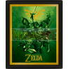 Póster 3D Zelda - Lik 23,5 x 28,5cm con marco