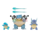 Figura Pokémon Evolution multi pack SQUIRTLE & WARTORTLE & BLASTOISE