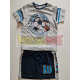 Conjunto de camiseta y pantalón Captain Tsubasa - Oliver y Benji gris 3 años 98cm