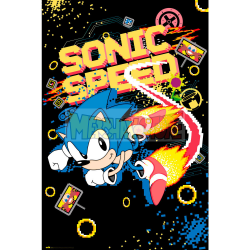 Póster Sonic speed 61x91.50cm