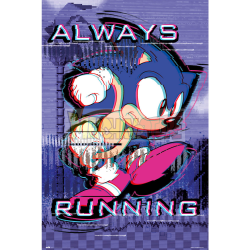 Póster Sonic - Allways running 61x91.50cm
