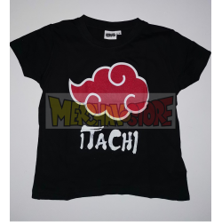 Camiseta infantil Naruto - Itachi negra 12 años 152cm