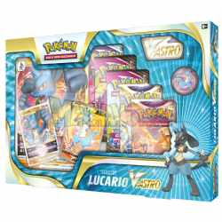 Caja de cartas Pokémon Lucario V Star (español)