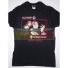 Camiseta Jujutsu Kaisen - Yuji Itadori con Ryomen Sukuna negra Talla M