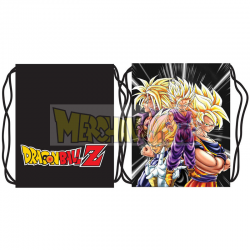 Saco mochila Dragon Ball Z - Super Saiyans 46x37cm