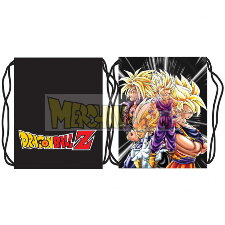 Saco mochila Dragon Ball Z - Super Saiyans 46x37cm