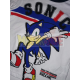 Camiseta niño Sonic blanca azul 3 años 98cm