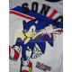 Camiseta niño Sonic blanca azul 4 años 104cm