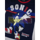 Camiseta niño Sonic azul roja 3 años 98cm