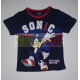 Camiseta niño Sonic azul roja 3 años 98cm