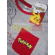 Conjunto de dos piezas camiseta y pantalón Pokémon gris - rojo 14 años 164cm