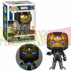 Figura Funko POP Marvel - 80Th Iron Man 555 brillo en la oscuridad