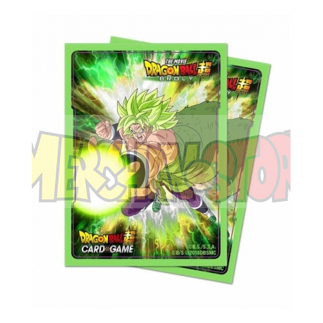 Fundas para cartas tamaño standard Dragon Ball Super - Broly (65 unidades) Ultra Pro